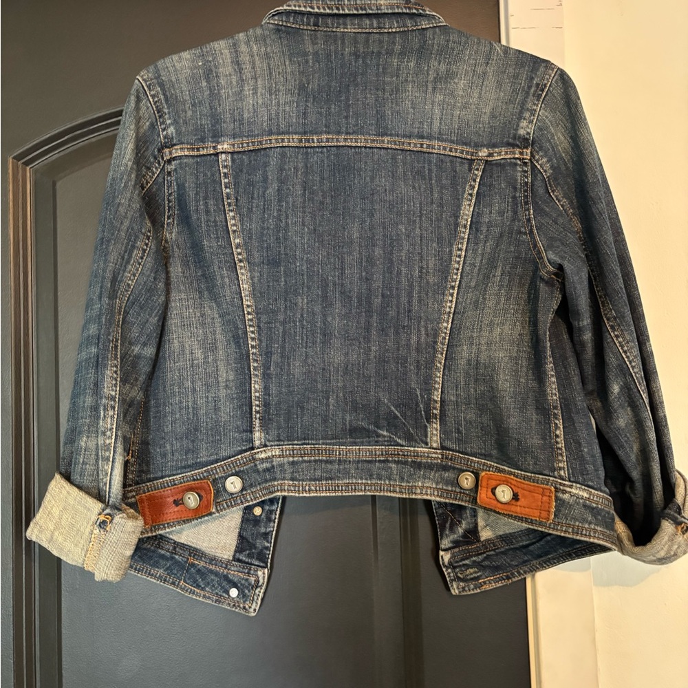 Pilcro and the Letterpress Blue Denim Jacket - Picture 4 of 7